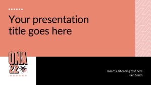 Orange Presentation Deck